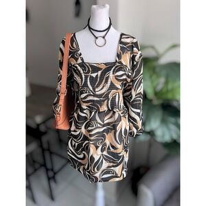 Blue Diamond Plus 3X Swirl Abstract Top